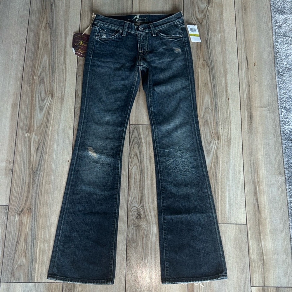 7 for All Mankind Women's low rise Flared Jeans
